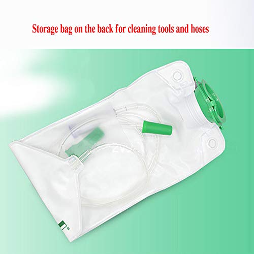 Pevor Reusable Enema Bag Kit Colon Enema Cleansing Bag Coffee and Water Colon Cleanse,Intelligent Temperature Display, with 10 Replacement Clean Tubes
