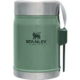 STANLEY(スタンレー) クラシック真空フードジャー 0.41L グリーン リサイクルステンレス 保温 保冷 ランチジャー スープジャー 弁当箱 食洗機対応 保証 (日本正規品)