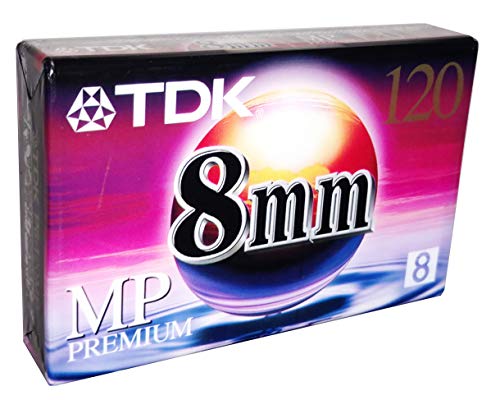 Cassette 8mm MP TDK P6120mp bande vidéo premium pour caméscope analogique