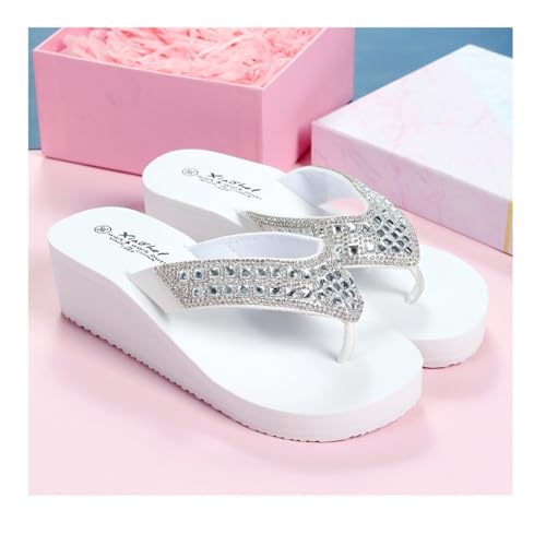 Sandals, Breathable Women's Summer Sandals with Wedge Heel for Beach & Outdoor Slippers4