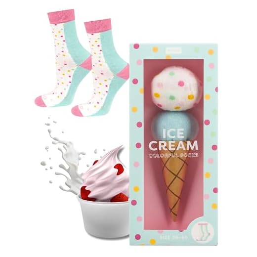 soxo Avocado Eiscreme Lustige Geschenke Für Männer Damen Socken Herren Lgbtq Pride Regenbogen Socks 36-40 Eiscreme