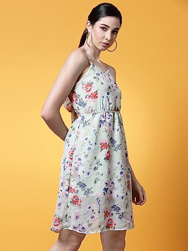 Image of OOMPH! Women's Georgette Shift Mini Dress