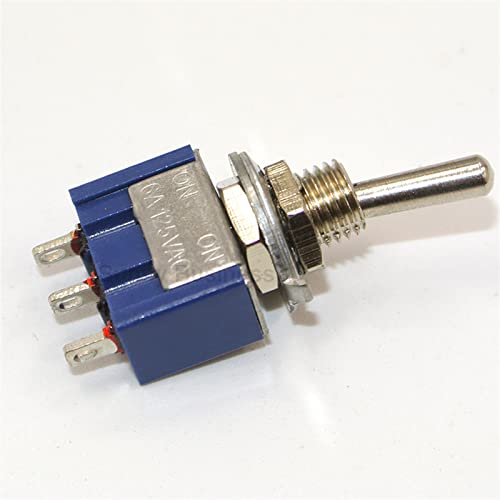 Mini interrupteur à bascule MTS-102 rouge 3 broches pour vos circuits électroniques