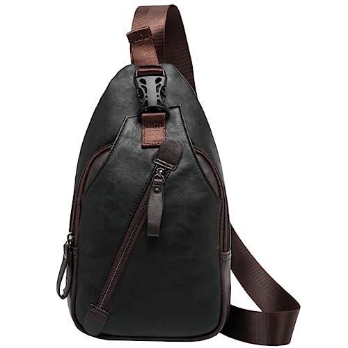 Paquet à dos homme en PU résistant au design épuré moderne