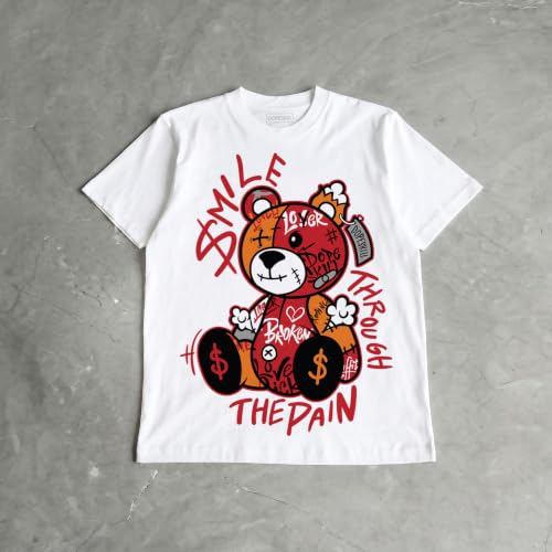 Image of DopeSkill Graphic Tee Streetwear Hip Hop Hypebeast Street Style Unisex T-Shirt Sneaker Colour Matching Shirts Cute Graphic