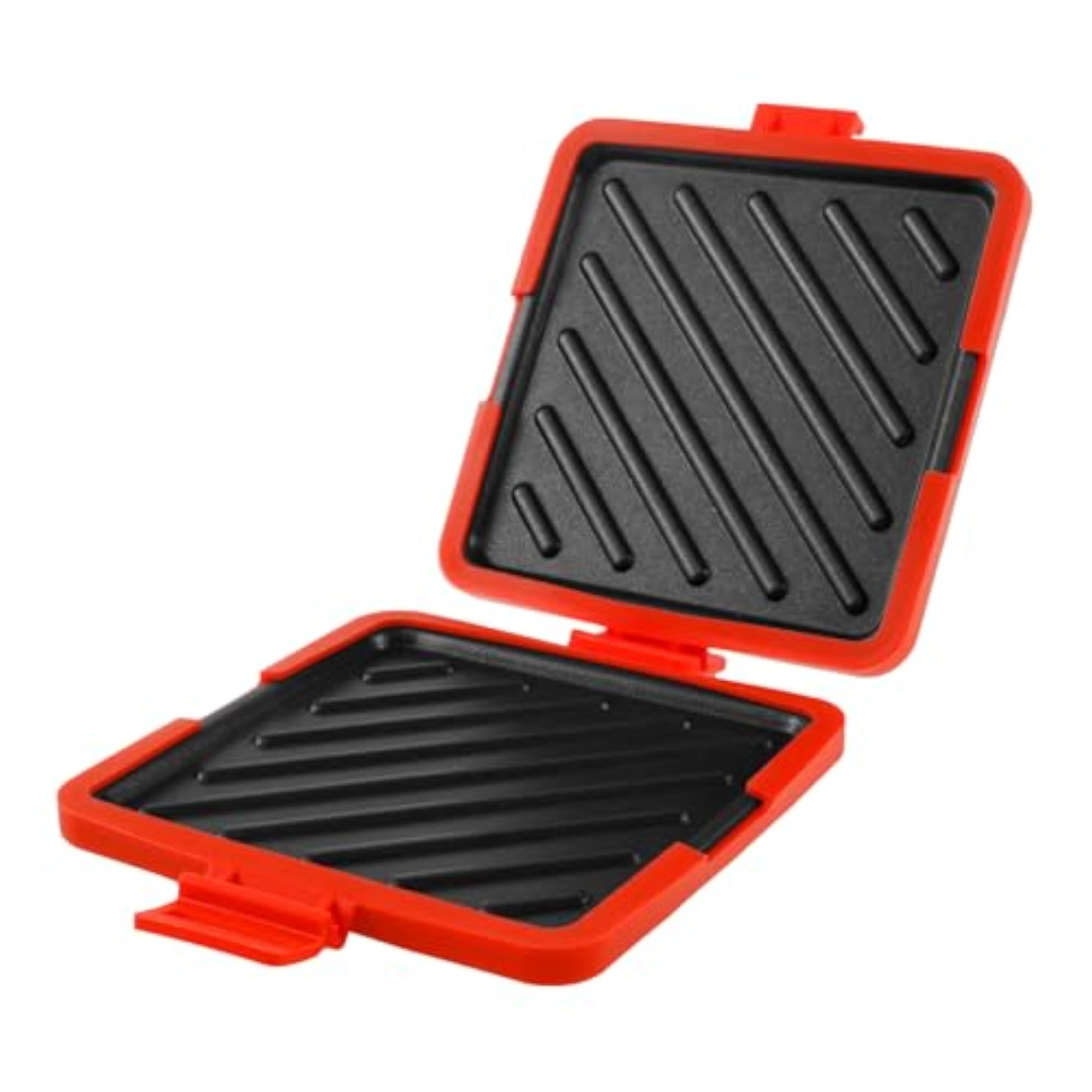 Microwave Toastie Maker, Non-Stick Plates