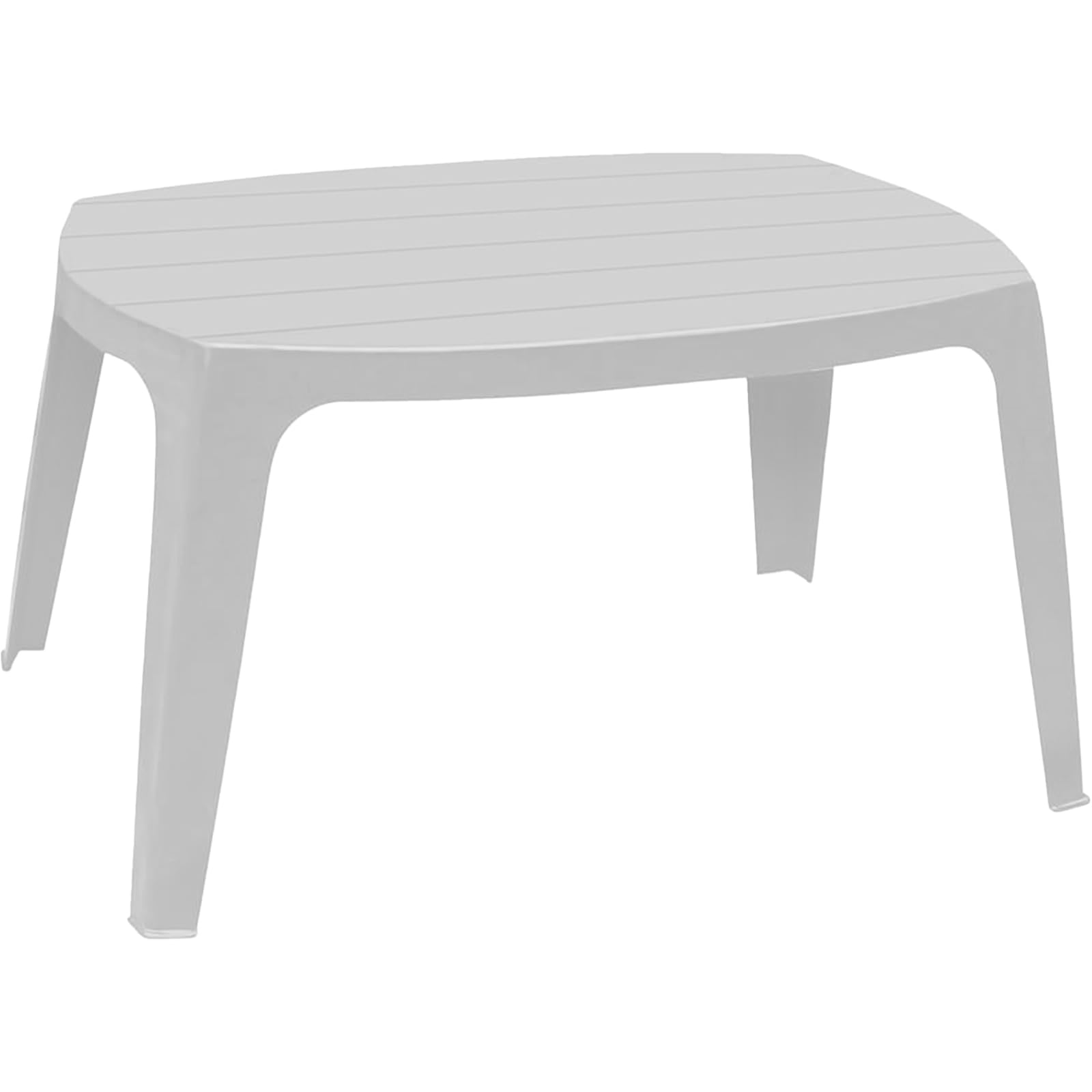 IPAE-PROGARDEN Tavolino da Giardino Colore Bianco - Modello Kai