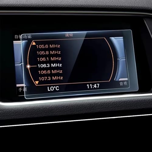 Protection d'écran en verre trempé 6,5 pouces anti-choc pour Audi A4 B8