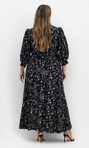 Image of City Chic Women's Plus Size Maxi Dress - Jolene Print