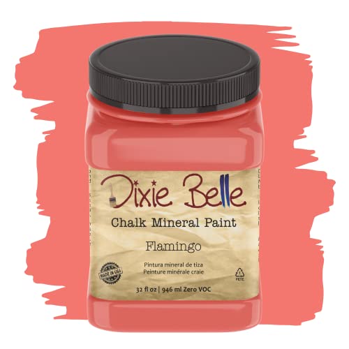 Dixie Belle Paint Company Chalk Finish Furniture Paint - Flamingo