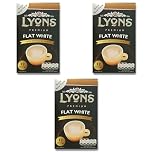 Premium Instant Coffee Sachets Individually Wrapped Gluten-Free Vegetarian Coffee Bag with Mug (3X 12Sachets, Flat White)