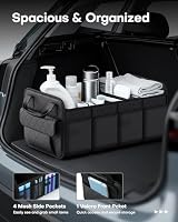 HOTOR Trunk Organizer for SUV – Foldable Car Organizers and Storage — image 2