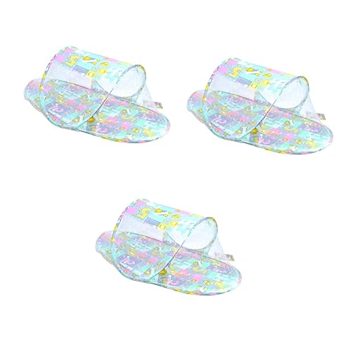 TOYANDONA 3 Pçs Rede Do Bebê Para O Bebê Dobrável Cama Do Bebê Net Dobrável Berço Do Bebê Net Forma