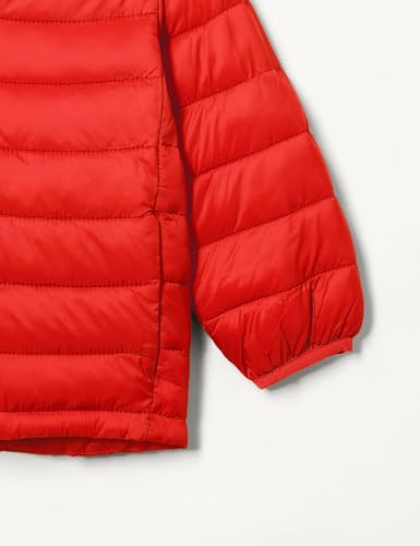 Image of Amazon Essentials Boys and Toddlers' Lightweight Water-Resistant Packable Hooded Insulated Puffer Jacket