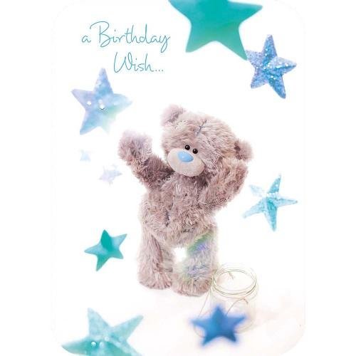 A Birthday Wish Me to You Bear Card