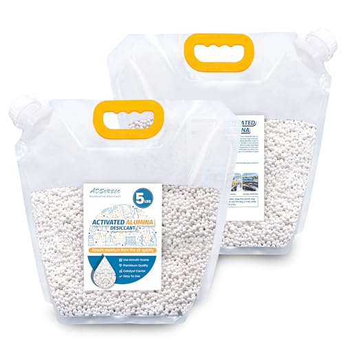 5 LBS Activated Alumina Desiccant High-Efficiency 3D Printer Desiccant for Filament Drying Activated Alumina Moisture Absorber for Storage & Dehumidifiers