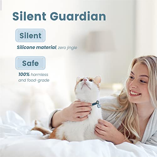 Pawaii Silent Silicone Dog ID Tag, Modifiable Pet Online Profile and Emergency Contacts, Scan QR for Instant Location Alerts, 1 Pack (Deep Sea Blue) - Image 7