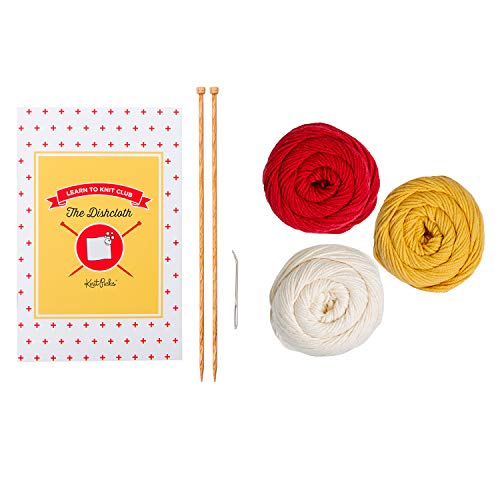 Knit Picks Learn to Knit Club: The Dishcloth - Beginner Knitting Kit