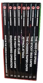 Paperback Carmen Sandiego 8bk Box Set Costco Book
