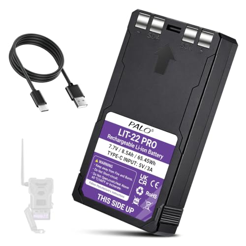Batería Lit-22 Pro compatible Spypoint Flex soluciona la descarga rápida de pilas