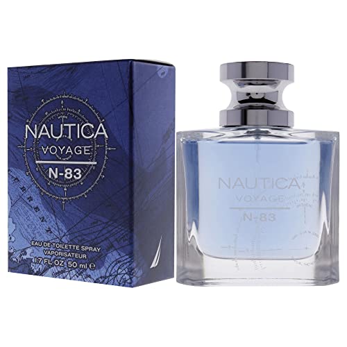 Nautica N-83 Voyage Eau de Toilette for Men, 1.7 oz., Nautica's Classic Men's Scent, Water & Sailing Inspired Fragrance, Great Gift - Image 4