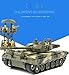 ZUKULIFE Military Vehicles and Army Battle Site Set with Storage Container, 6 Vehicles, Scout Tower, Missile Truck, Tank (Military-playsets)