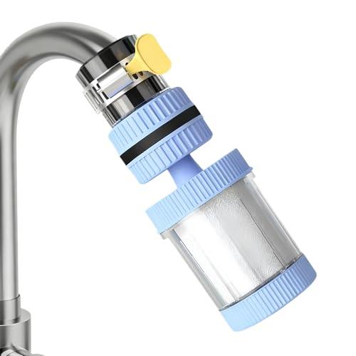 Filtro de grifo, purificador suavizante para grifo, purificador de agua de cocina, para oficina, cocina, fregadero, ducha, bañera, baño, encimera, hogar
