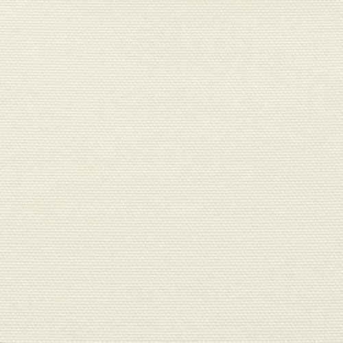 Écran de balcon crème 75x800 cm en polyester Oxford résistant à l'eau