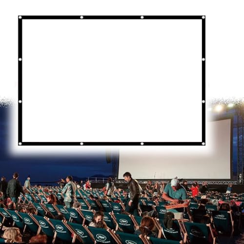 Pantalla de proyección plegable de 150 pulgadas 16:9