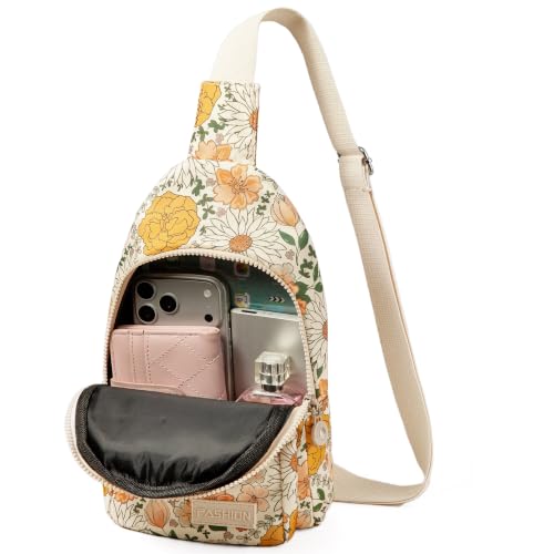 Image of Banelu Small Sling Backpack Crossbody Bags for Women Men, Sling Bag Cross Body Bag Fanny Packs Crossbody Purses