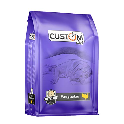 CUSTOM Cena Pavo y Verdura 1000 Gr