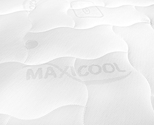 Baldiflex Materac z 3 warstwami, Sweet Armony, ergonomiczny, odporny na roztocza, przepuszczający powietrze, z pianki memory, w zestawie poduszka Saponetta 120 x 200 Maxicool