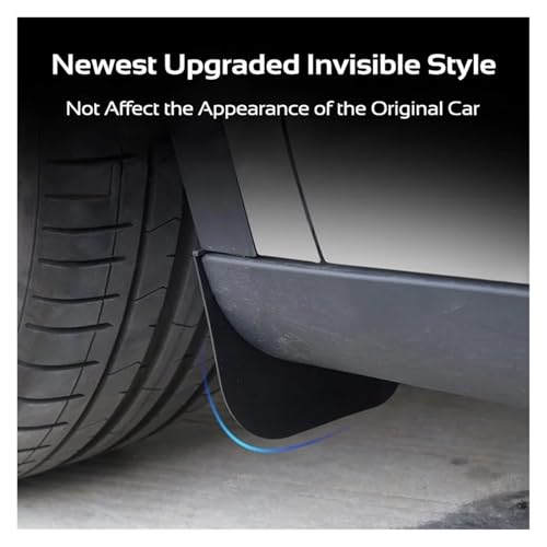 Guardabarros duraderos para Tesla Model 3 Highland 2024-2025, kit de protección de alta gama 6