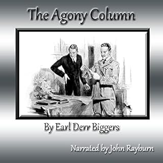The Agony Column Audiolibro Por Earl Derr Biggers arte de portada