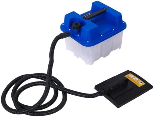 4.5L Power Steamer, Steam Wallpaper Stripper, Wallpaper Steamer, Steam Cleaner for Easy Wallpaper Removal, Lightweight Design, Long Run Time, Blue