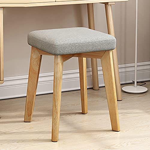 Tabouret de bar empilable tissu marron chaise cuisine multifonction