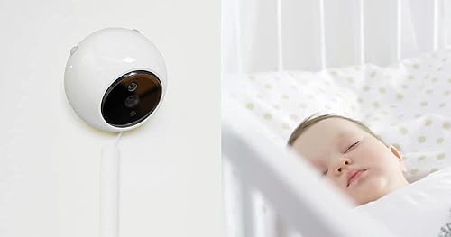 Miniatura 5 de Amaryllo iBabi Smart Baby Monitor: 1080p FHD, visión nocturna, alertas de llanto/voz, 360 PTZ de seguimiento automático, zona de peligro,