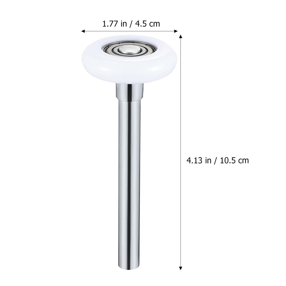 SEWOART 4Pcs Nylon Garage Door Rollers with Stem Replacement Rollers for Smooth Operation and Durability for Garage Door Repair and Maintenance - Image 2