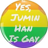Yes, Jumin Han is gay Lapel Pin Cute Brooch Pins Badges