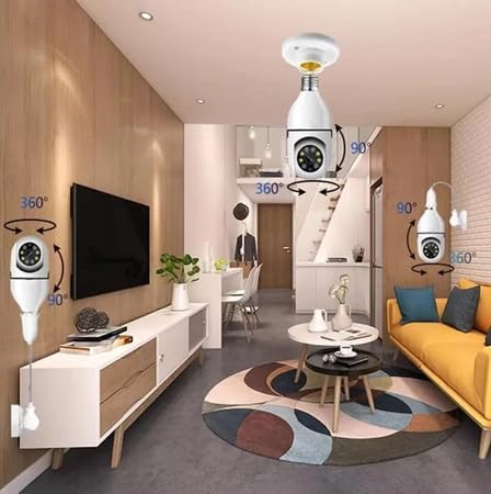 Yoosee YB-93 Mini IP WiFi Camera 360-degree view in a room