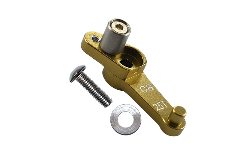 2X(1 PièCe En Alliage D'Aluminium 25T 31Mm De Bras Pour PièCes De C8460