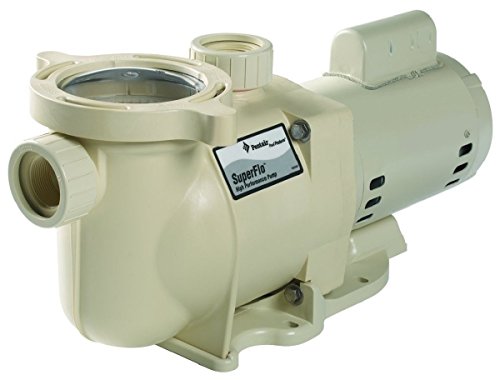 Pentair 340043 SuperFlo High Performance Energy Efficient Two Speed Pool Pump, 1½ Horsepower, 230 Volt, 1 Phase - Energy Star Certified