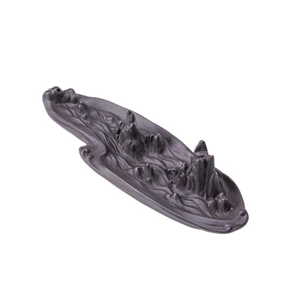 Incense Burner Household Mountain Stream Backflow Incense Burner Indoor Creative Line Tray Waterfall Incense Burne