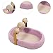Baoblaze Cat Scratching Board Cats Scratcher Pad Grinding Claw with Sisal Ball Kitten Interactive Toy Cat Bed for Sleeping Indoor Cats, Purple
