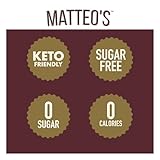 Matteo's Barista Style Sugar Free Coffee Syrup - Caramel - Zero Calories, Keto Friendly Coffee Syrups & Flavors - Delicious Flavored Coffee Syrup - Syrups For Coffee Drinks at Home or Work - 25.4 Oz - Image 3