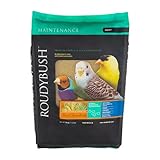 RoudyBush Daily Maintenance Food for Birds - Scientifically Formulated Bird Feed - Bird Food Pellets w/Corn, Wheat, Soy & More - Nutritious & Healthy Feed for Birds (Nibles, 25lb)