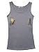 Clever Travel Companion Unisex-adult Tank Top with Two Secret Pockets