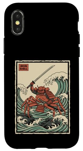 Kawaii Anime Manga Otaku Samurai Japan Ramen Y2K Cyberpunk �X�}�z�P�[�X iPhone X/XS �p