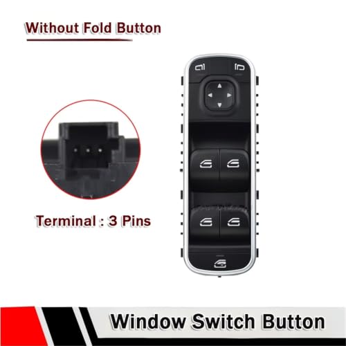 Interrupteur commande vitre de haute précision pour Classe G W463 sans pliage