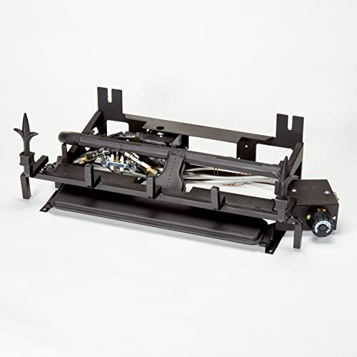 Duluth Forge 210076 Ventless Dual Fuel Log Set Oak-33,000 Btu-T-Stat Control, 30 Inch, Stacked Red Oak #TOP4